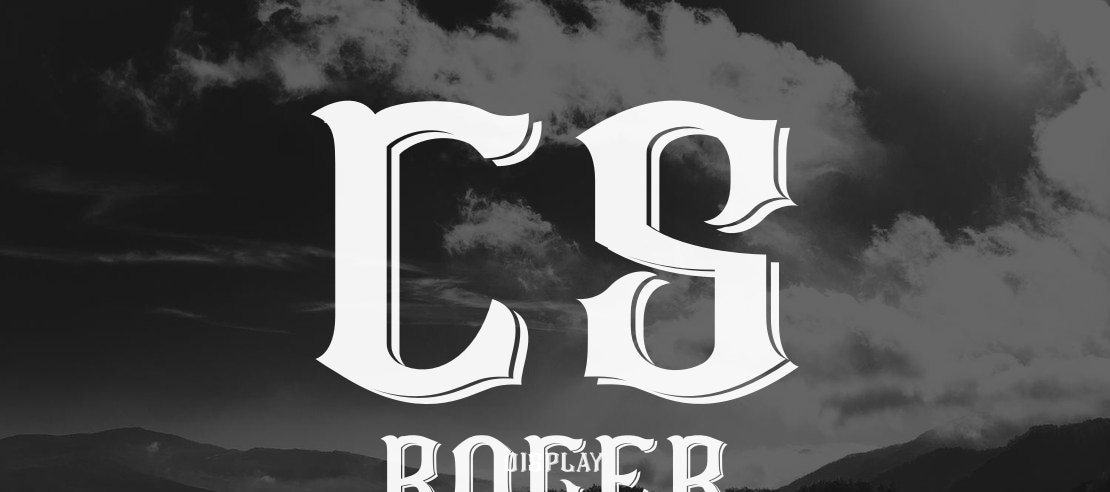 CS Roger Font Family