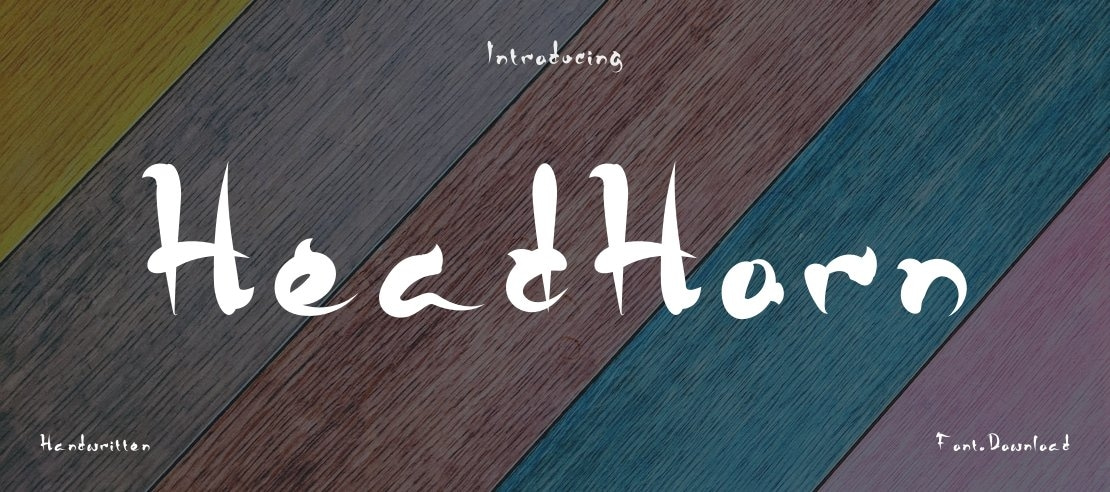 HeadHorn Font