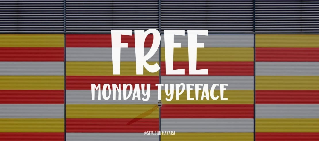 Free Monday Font