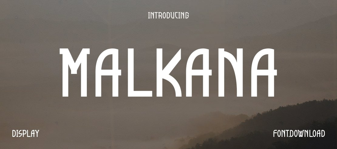 Malkana Font