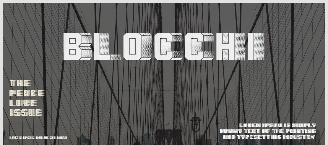 Blocchi Font Family