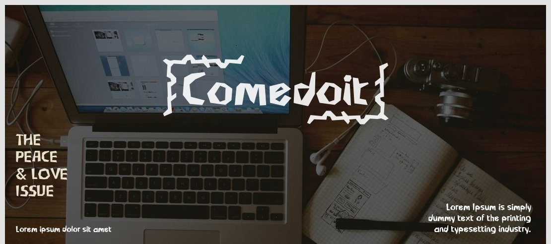 Comedoit Font