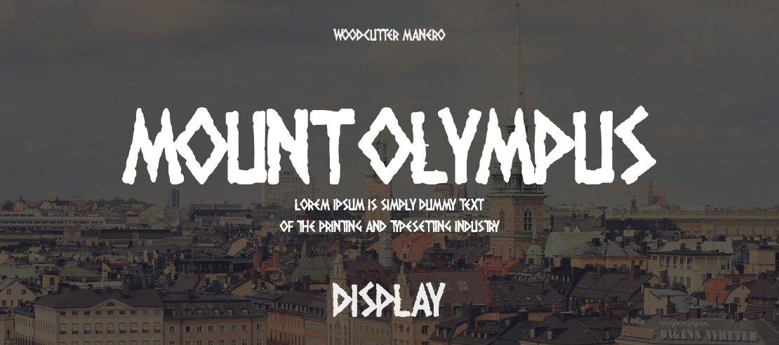 Mount Olympus Font