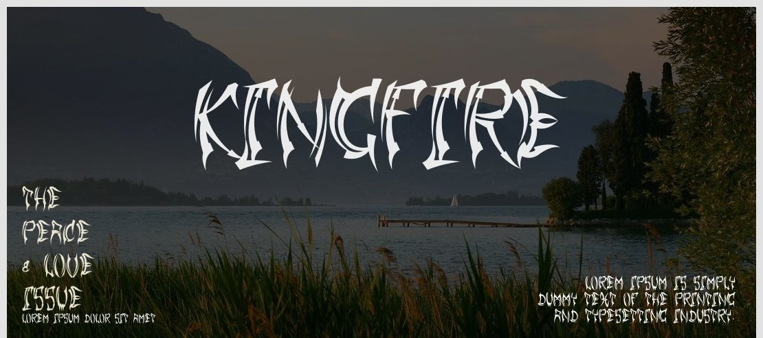 Kingfire Font