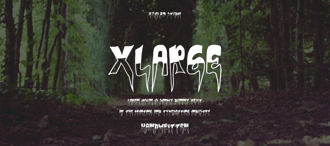 XLARGE Font