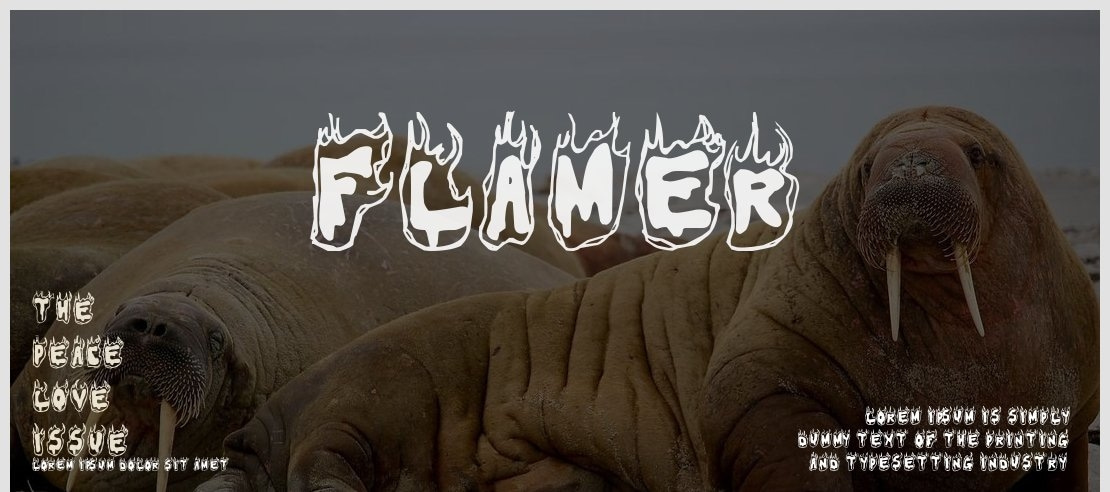 Flamer Font