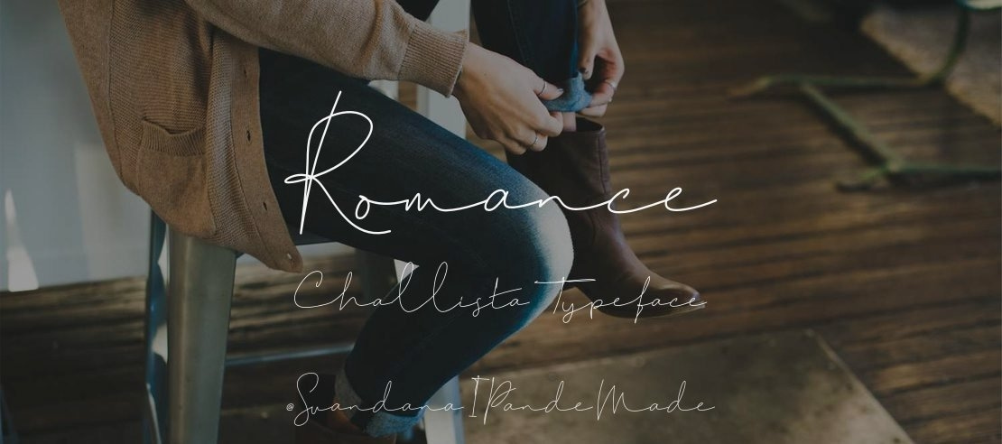 Romance Challista Font