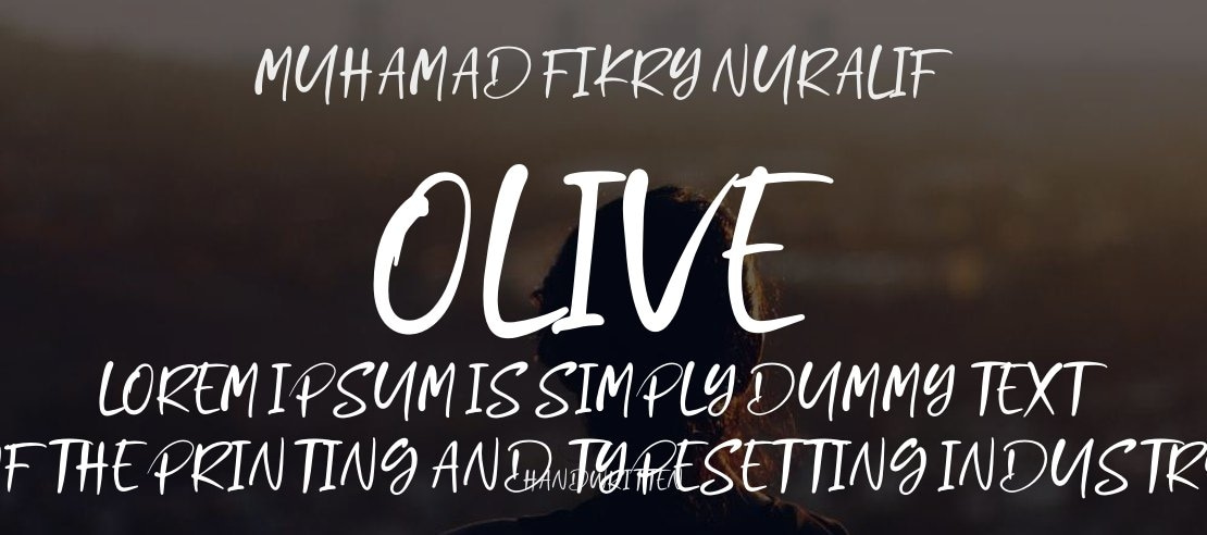 olive Font
