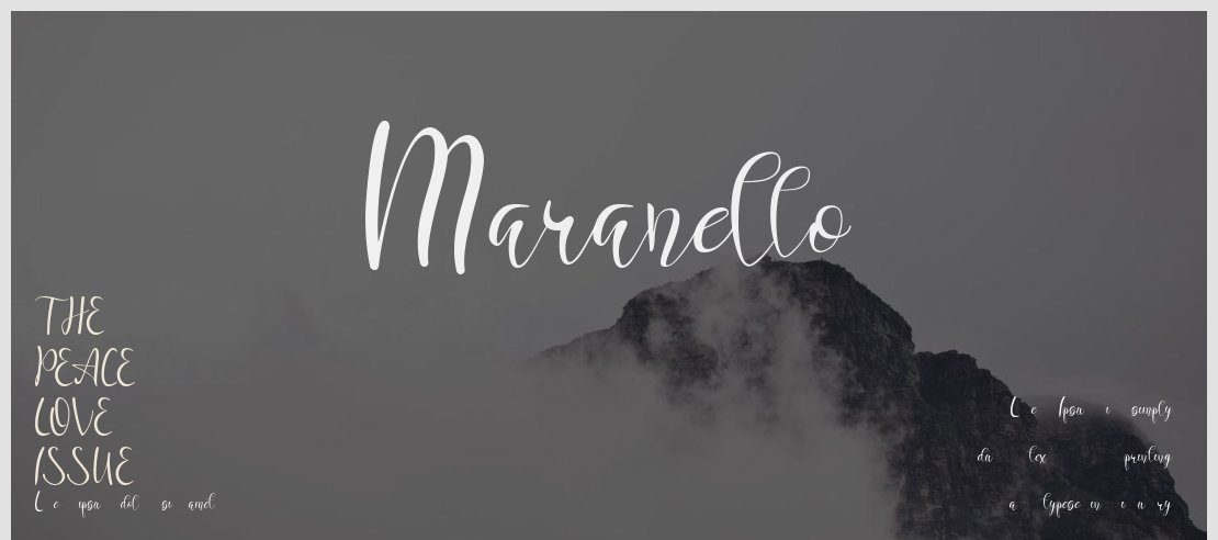 Maranello Font