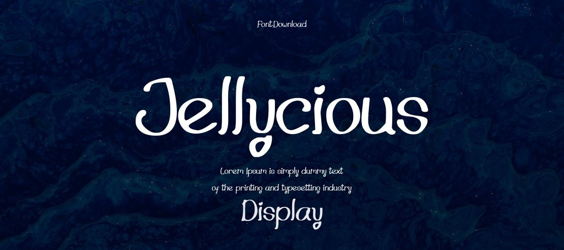 Jellycious Font