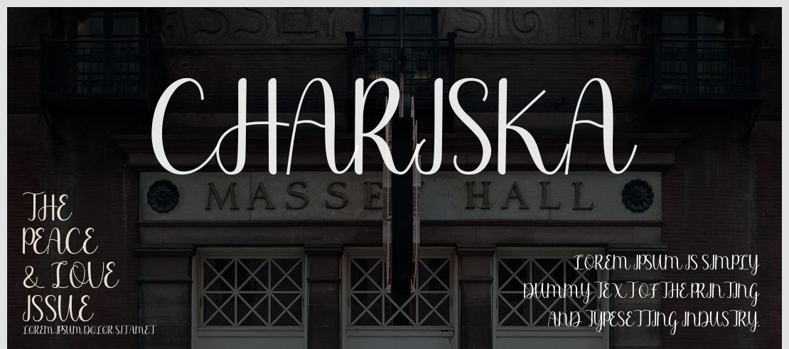 chariska Font