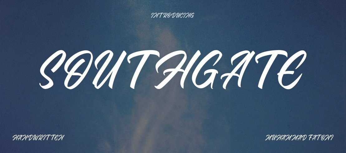 Southgate Font