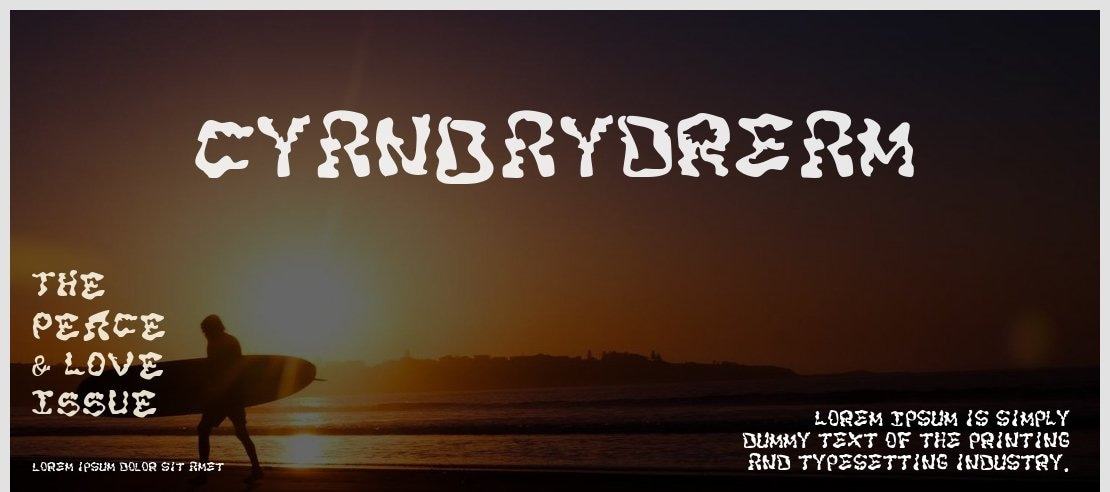 CyanDaydream Font