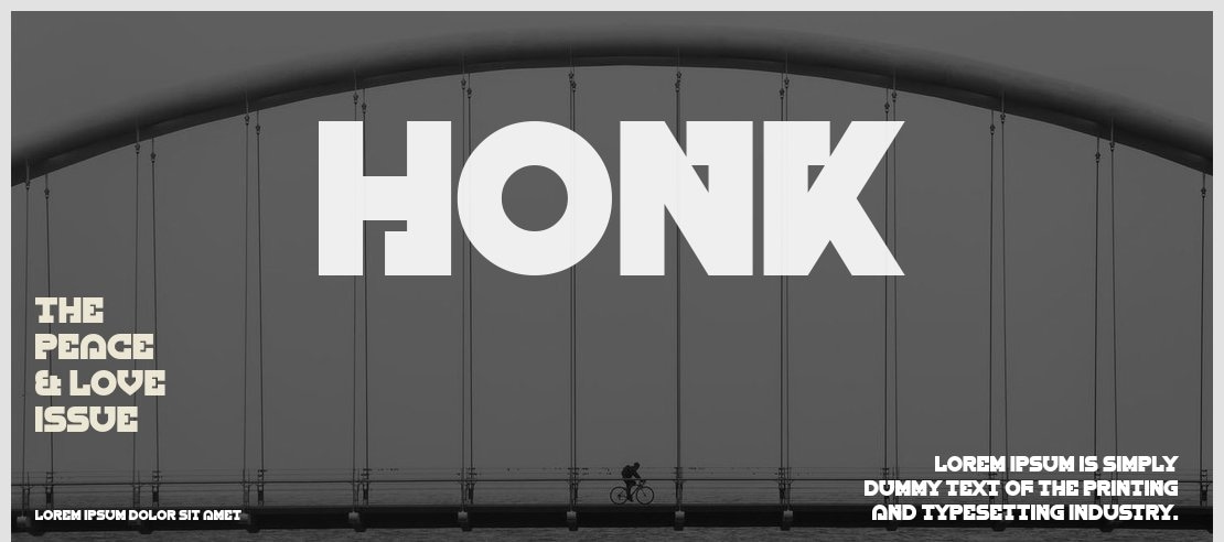 Honk Font