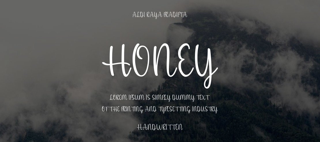 Honey Font