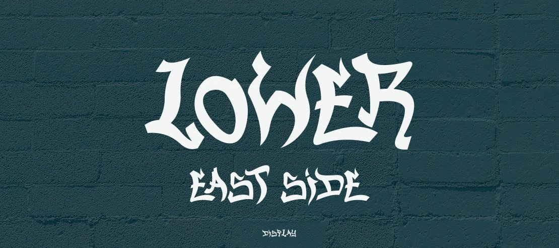 Lower East Side Font Family