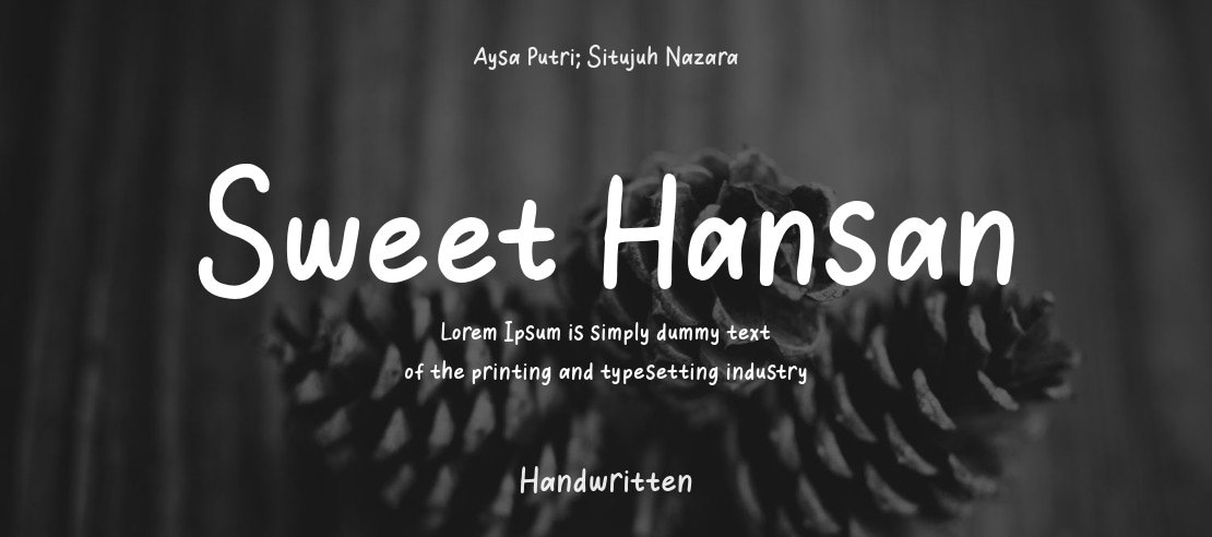 Sweet Hansan Font Family