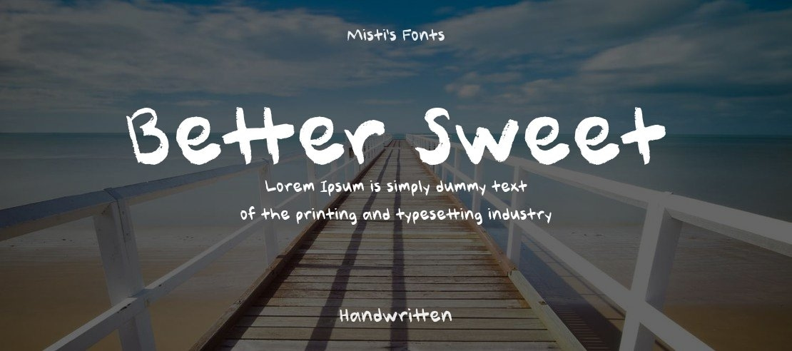 Better Sweet Font