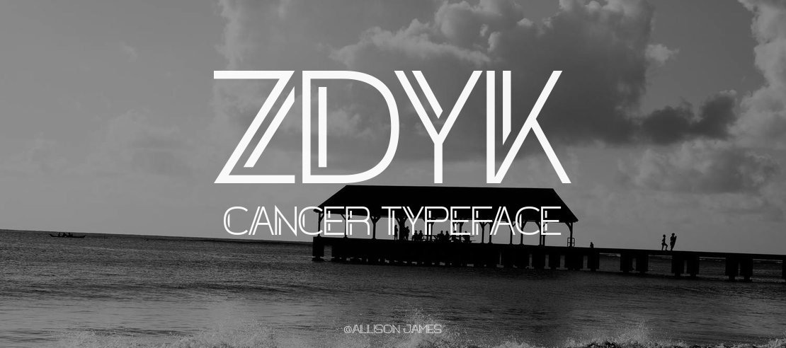 Zdyk Cancer Font