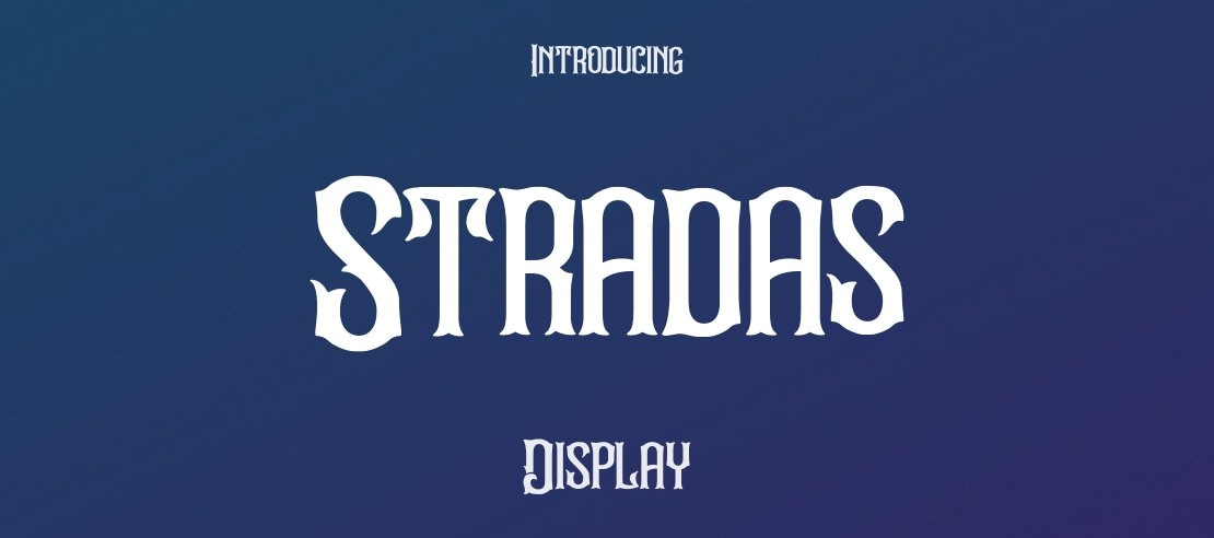 Stradas Font