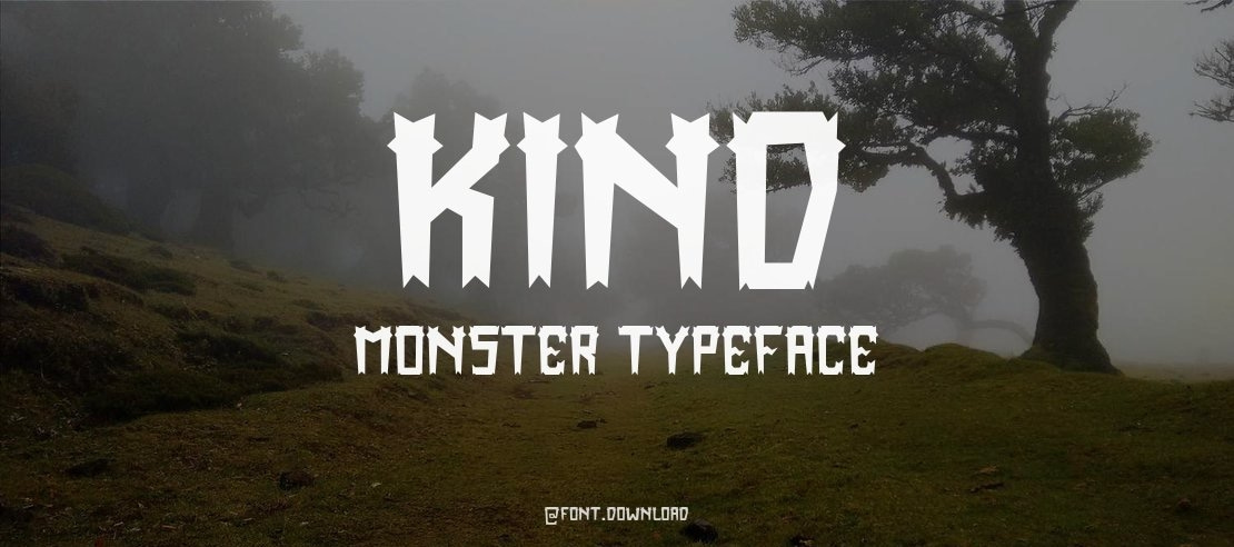 Kind Monster Font