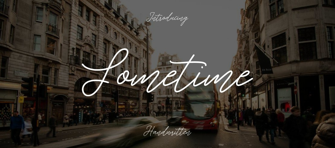 Sometime Font