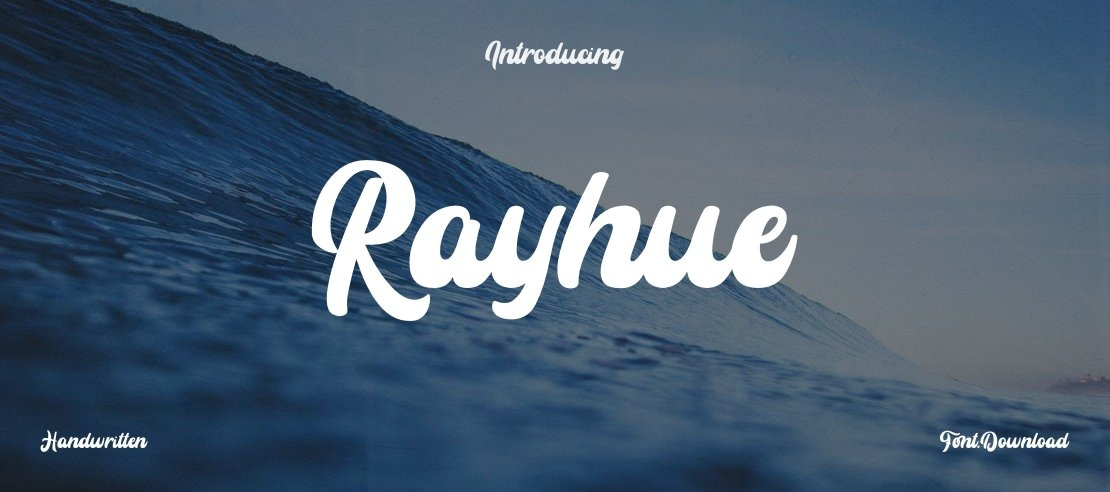 Rayhue Font