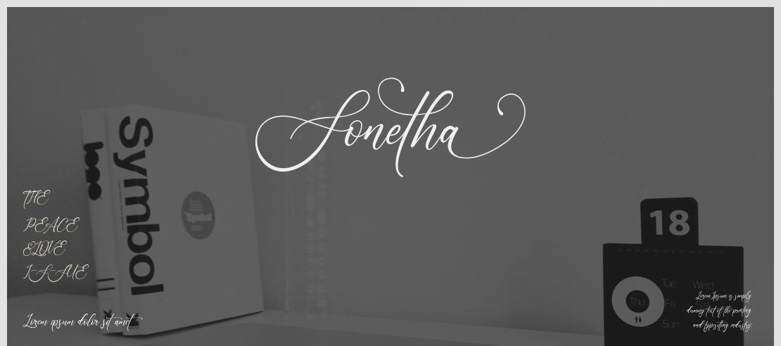 Sonetha Font