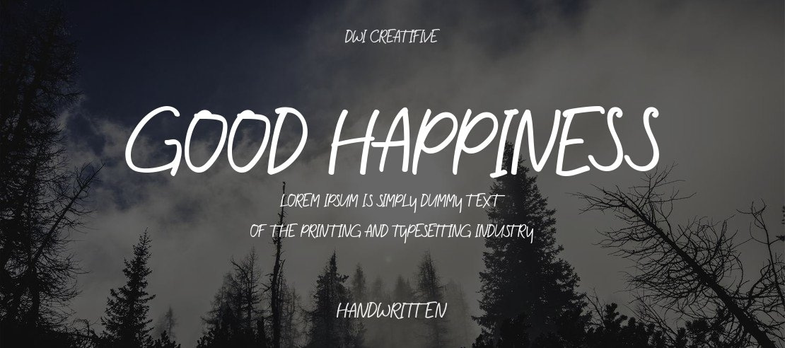 Good Happiness Font
