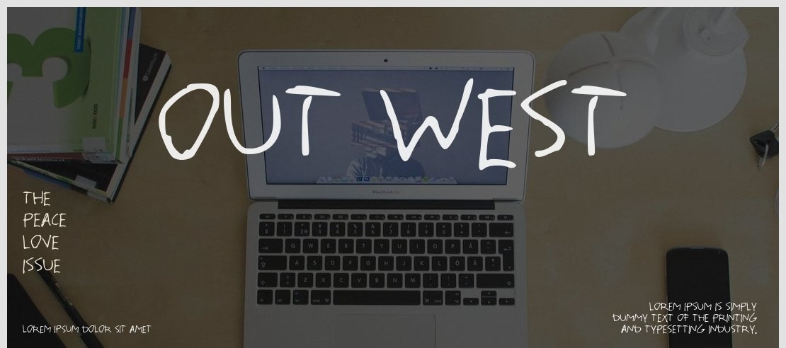 Out West Font