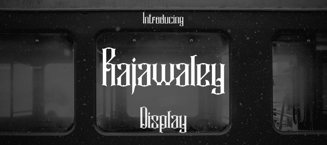 Rajawaley Font