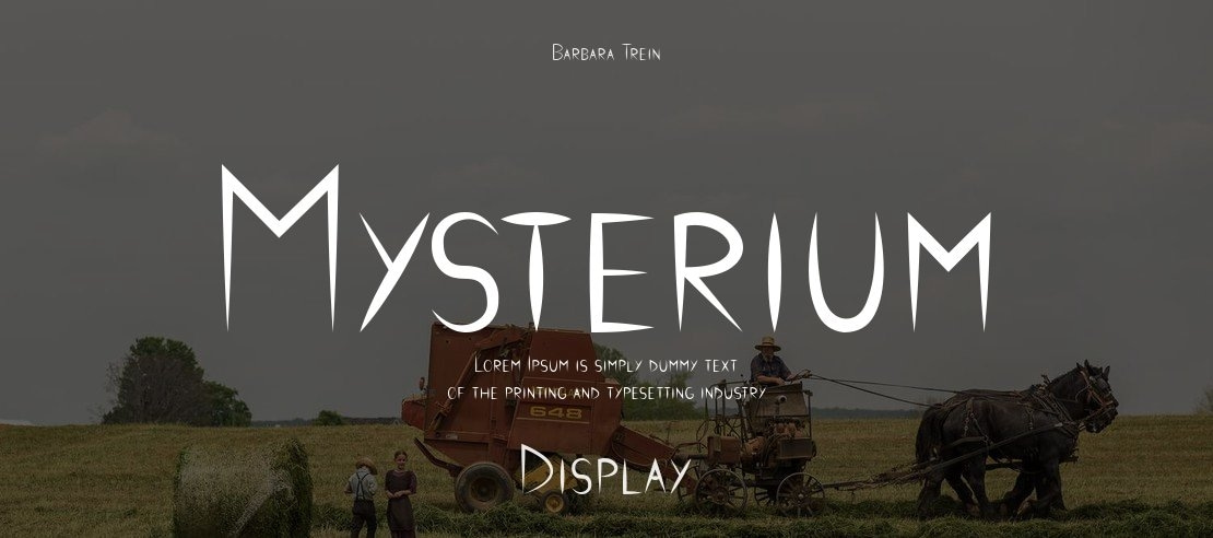 Mysterium Font