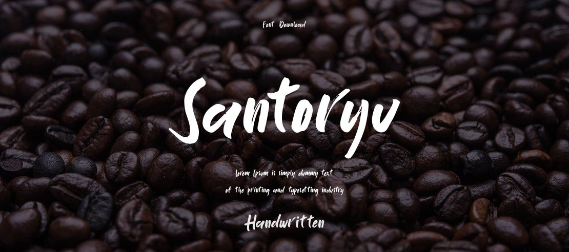Santoryu Font