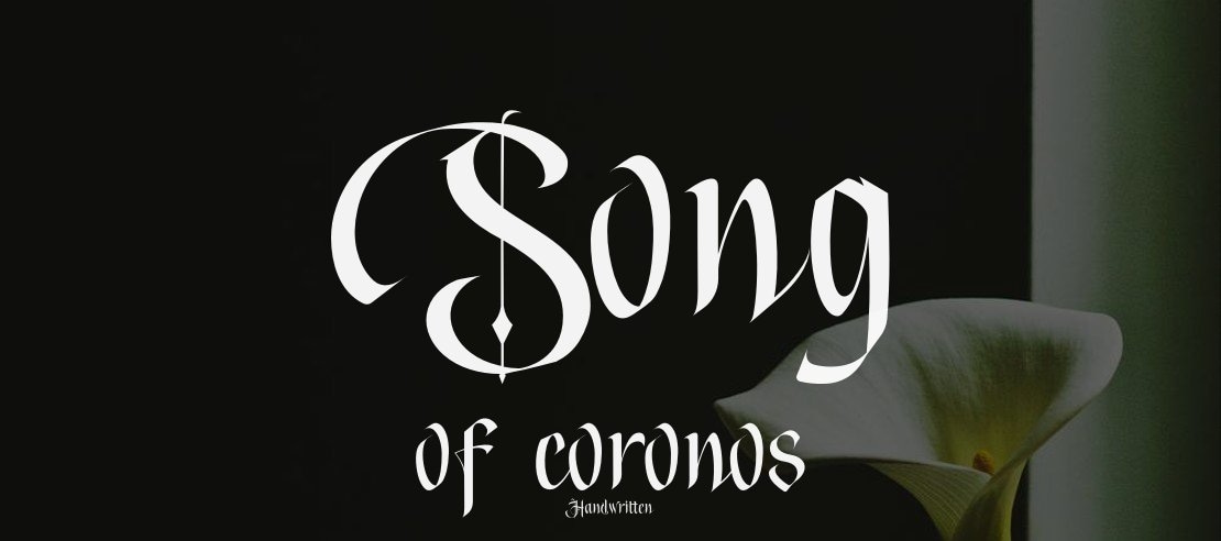 Song of coronos Font