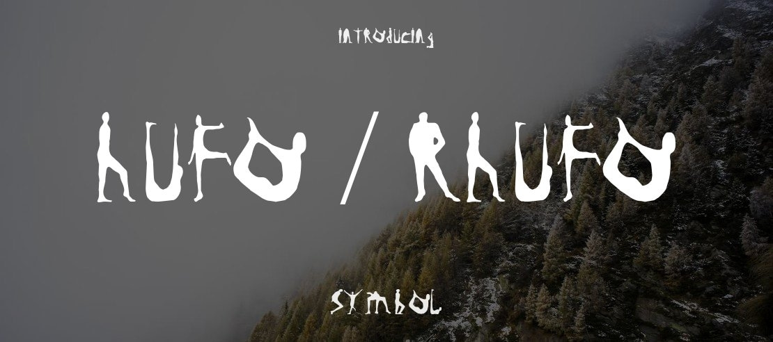Hufo / Rhufo Font Family