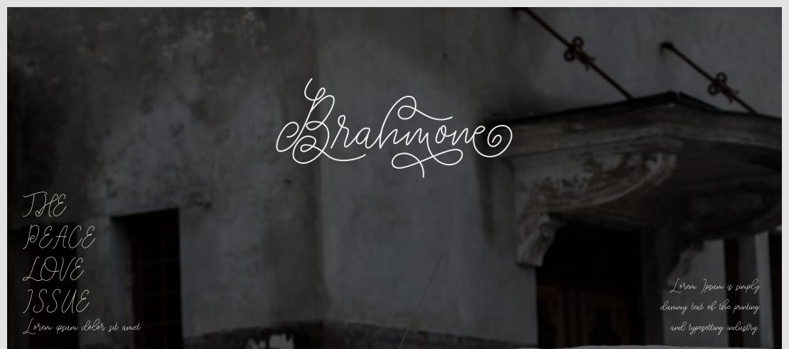 Brahmone Font