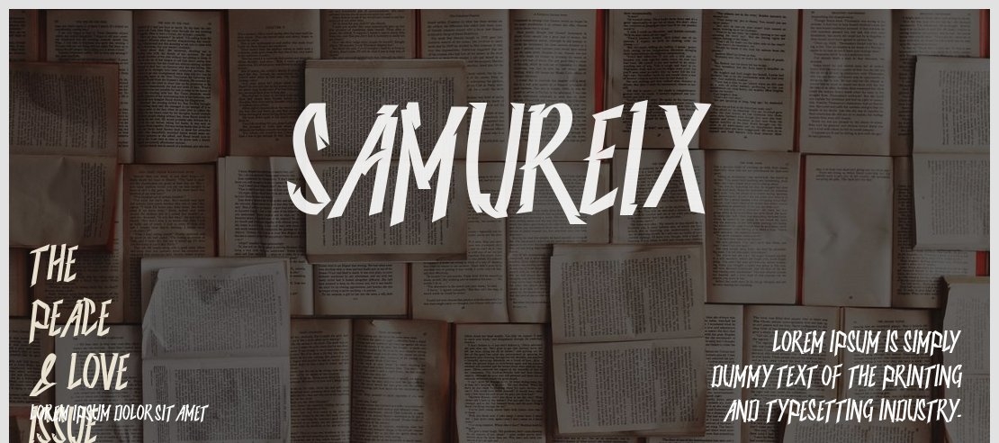 Samureix Font Family
