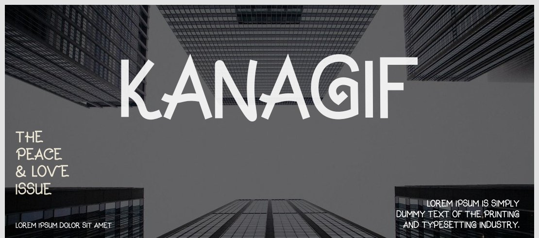 Kanagif Font