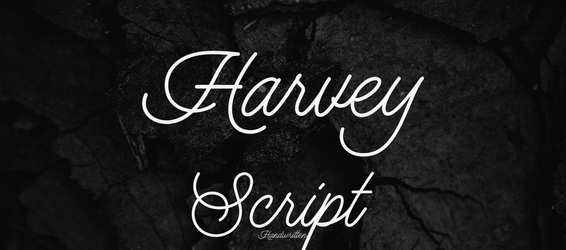 Harvey Script Font