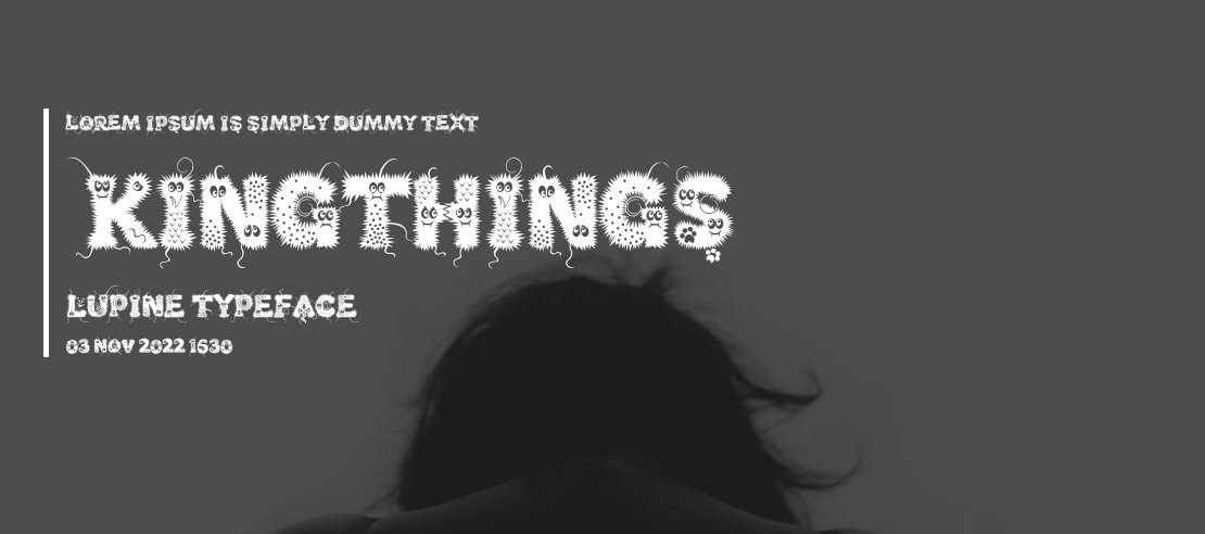 Kingthings Lupine Font Family