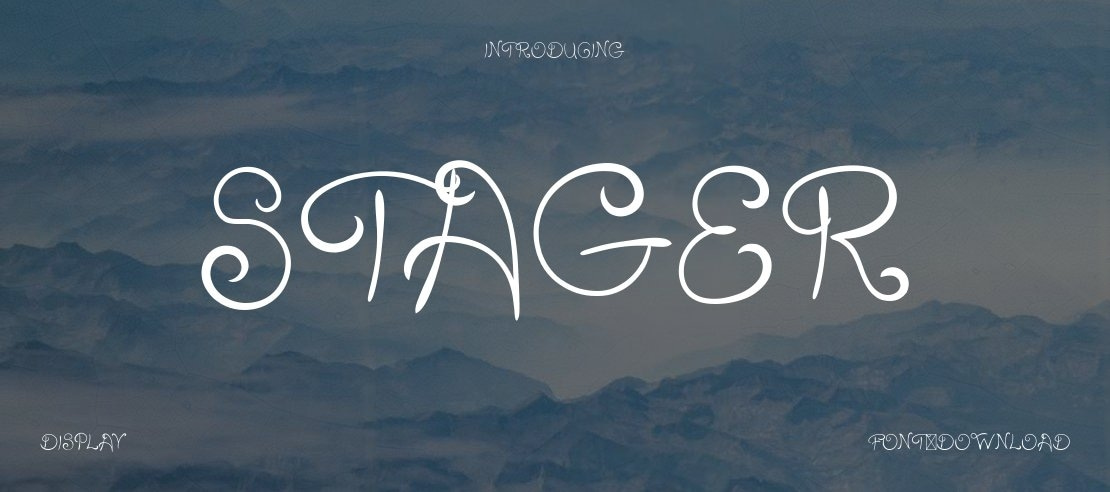 Stager Font