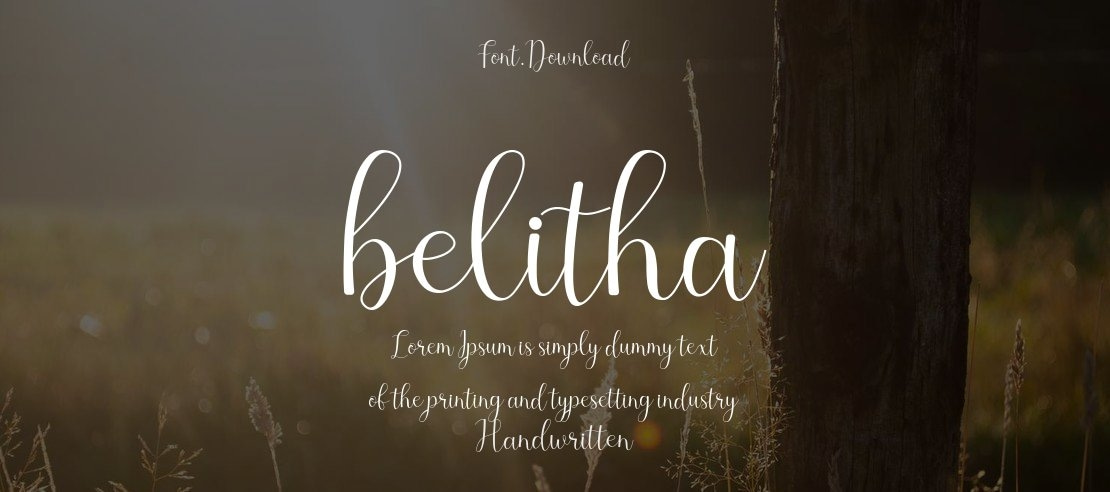 belitha Font