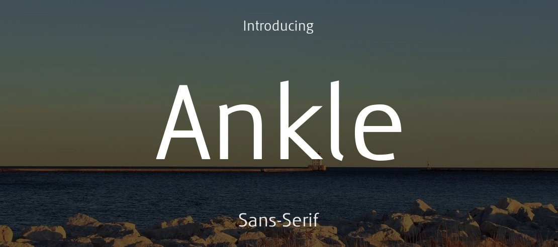 Ankle Font Family