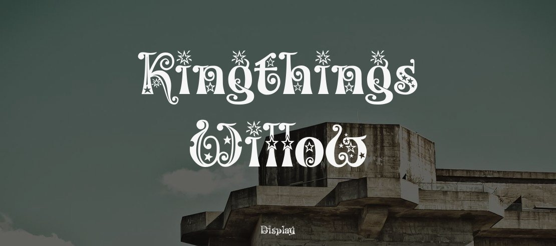Kingthings Willow Font Family