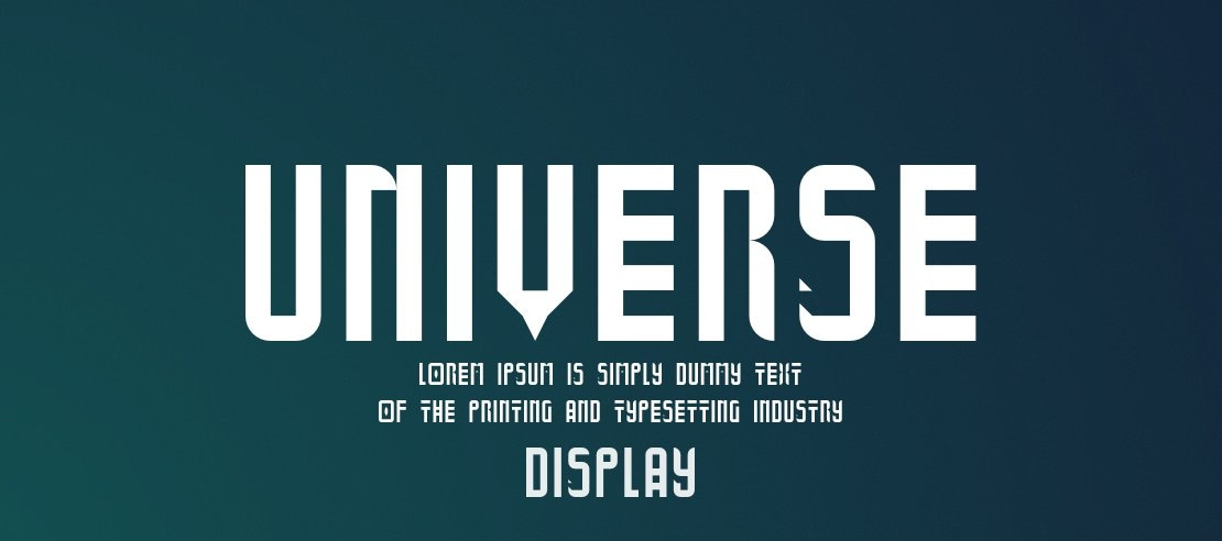 Universe Font