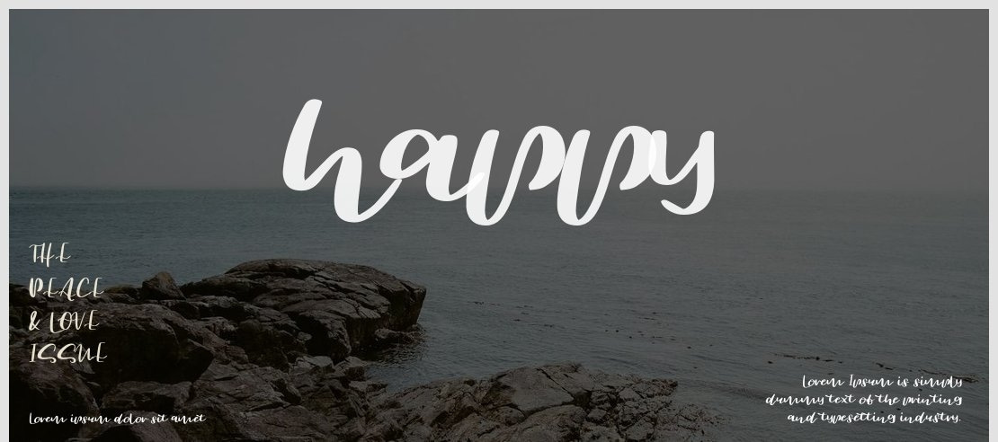 happy Font
