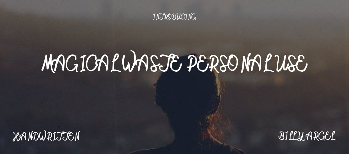 Magical Waste Personal Use Font