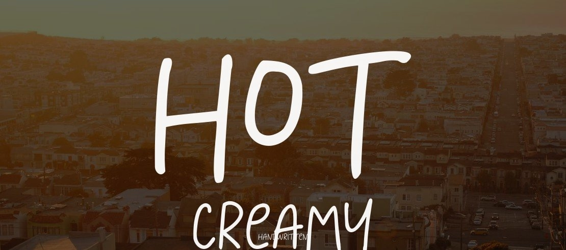 Hot Creamy Font