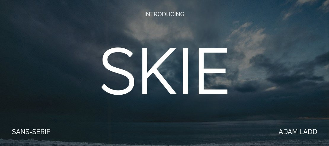 Skie Font Family