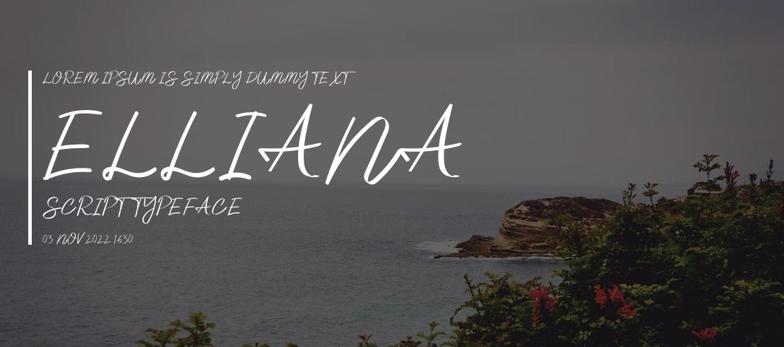 Elliana Script Font